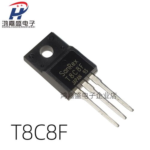 进口双向可控硅T8C8F TMG8C80F 洗衣机管8A/800V 直插TO-220F