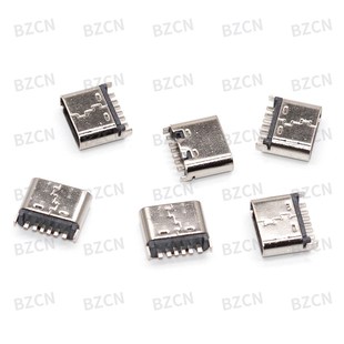 博眾電氣TYPE 6PIN 6.8立插USB 3.1高清傳輸接口快充接頭插座
