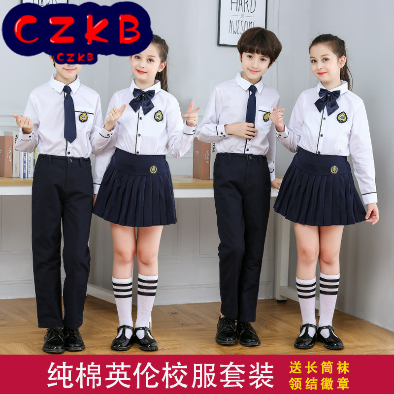 儿童大合唱演出服男女童中小学生