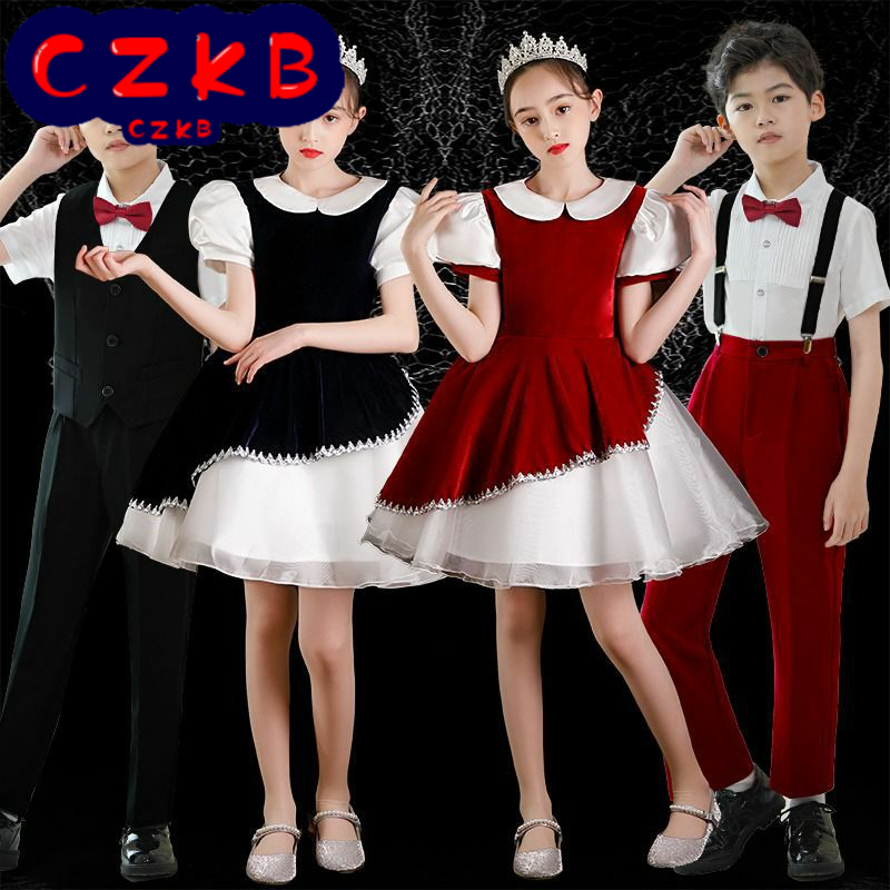 六一儿童合唱服中小学生诗歌朗诵