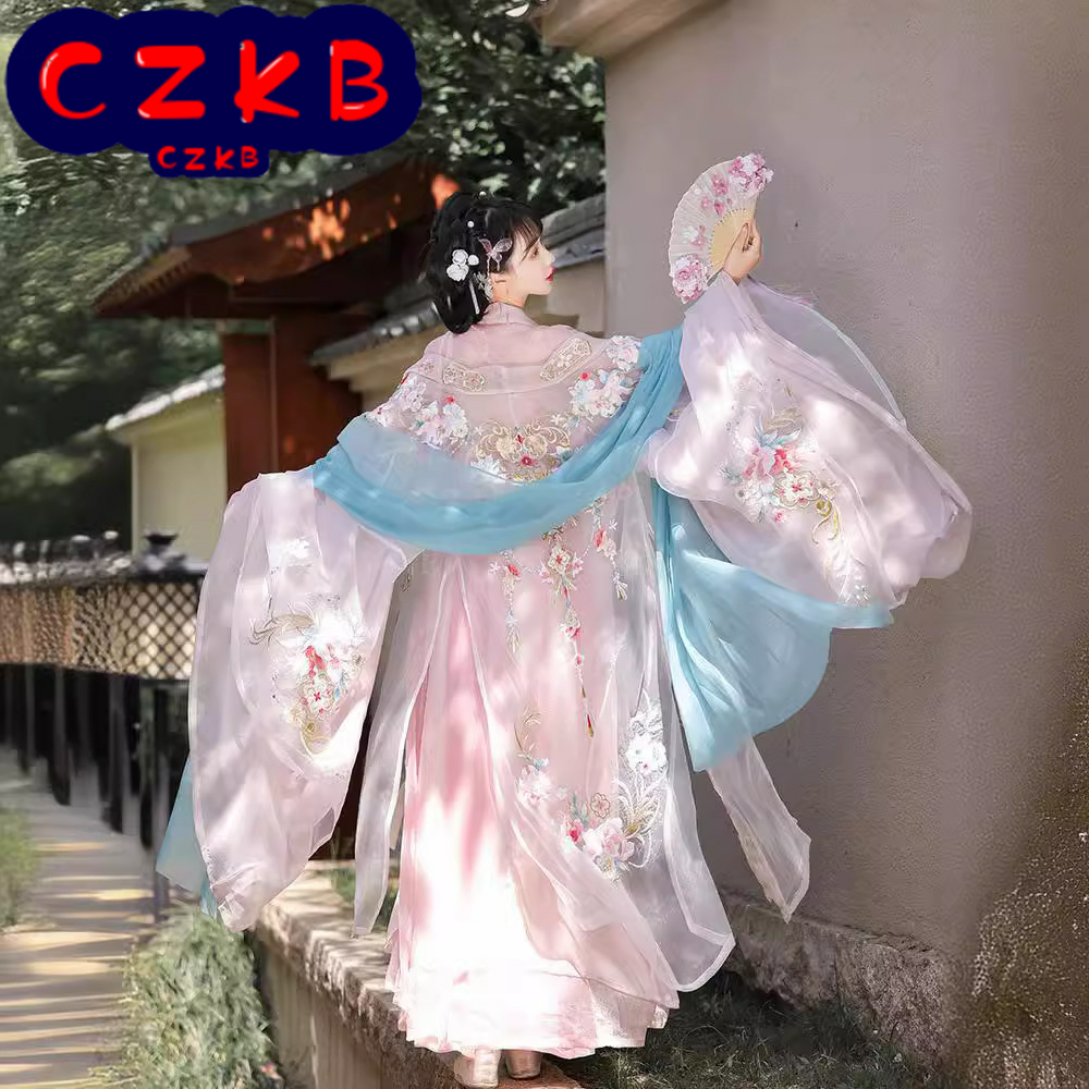 原创新款汉服唐制重工刺绣大袖齐
