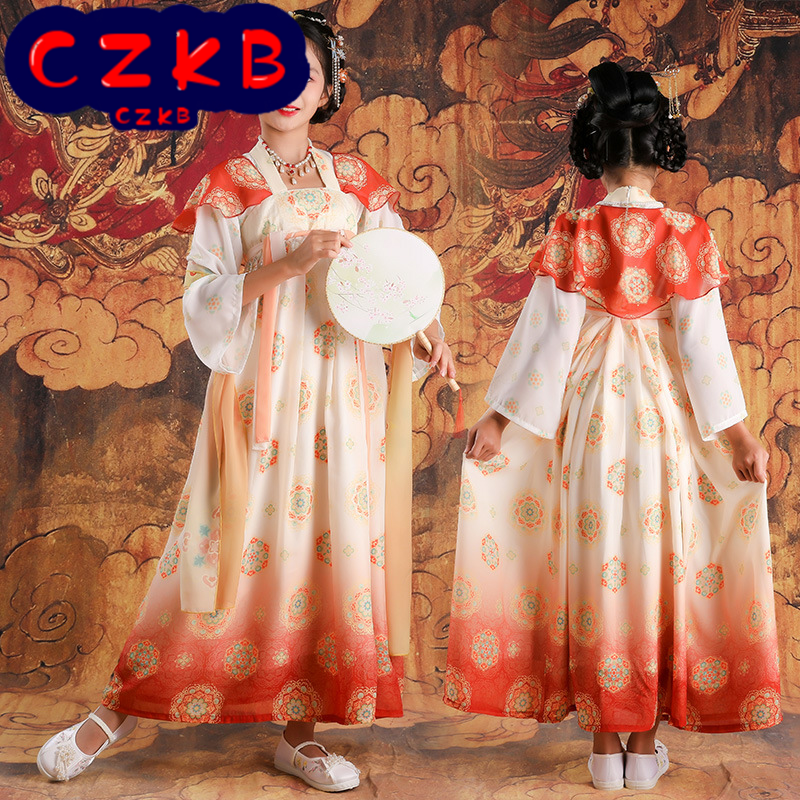 汉服女童秋款中国风儿童古装襦裙