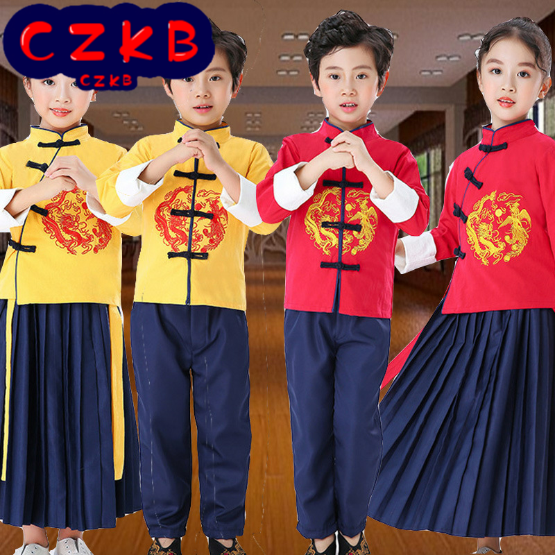2019新款儿童汉服童装男女童套装