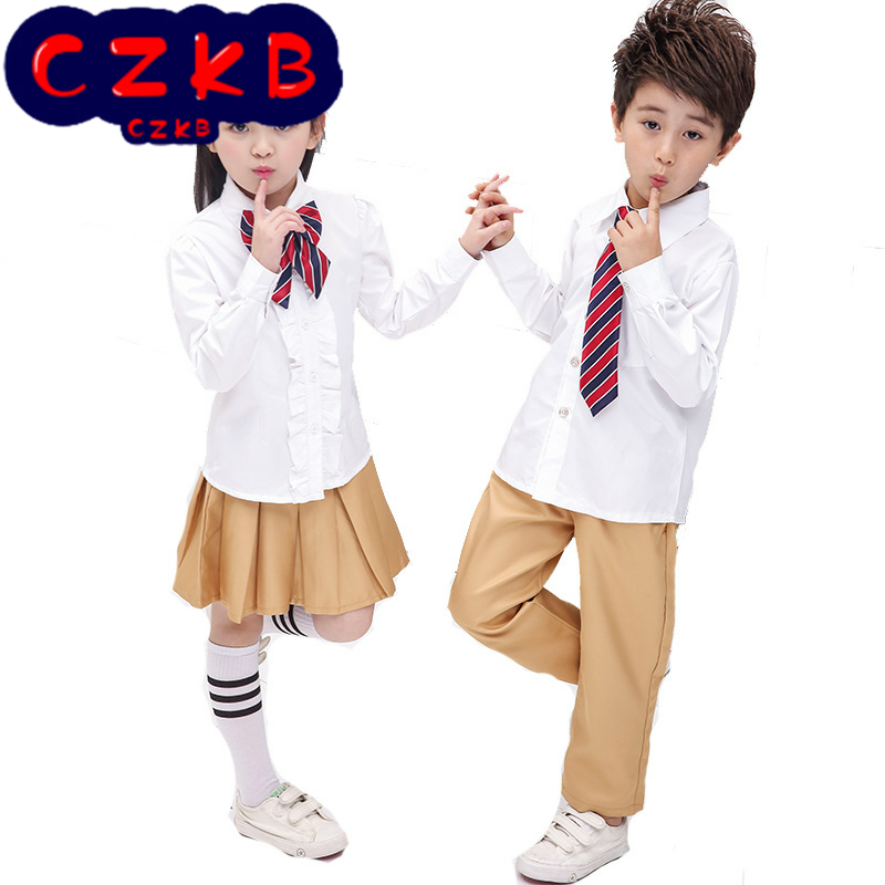 幼儿园园服套装男女童装儿童夏季韩版学院风长袖中小学生校服班服