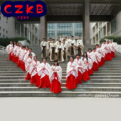 古装汉服男女毕业成人礼国学服