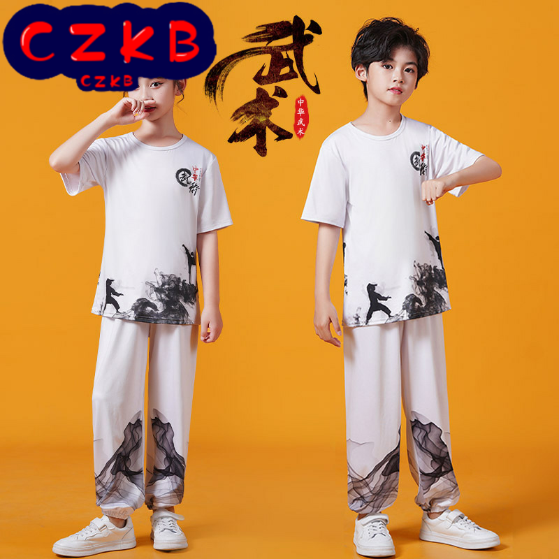 新款儿童武术练功少儿功夫训练服