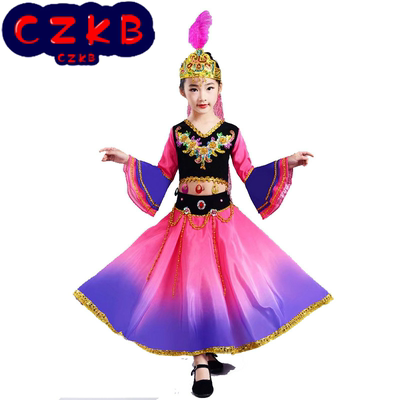 幼儿女童新疆舞演出服儿童款维吾