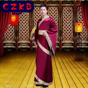 男士古装汉服男装三国演义成人儿童演出服诸葛亮司马懿空城计服装