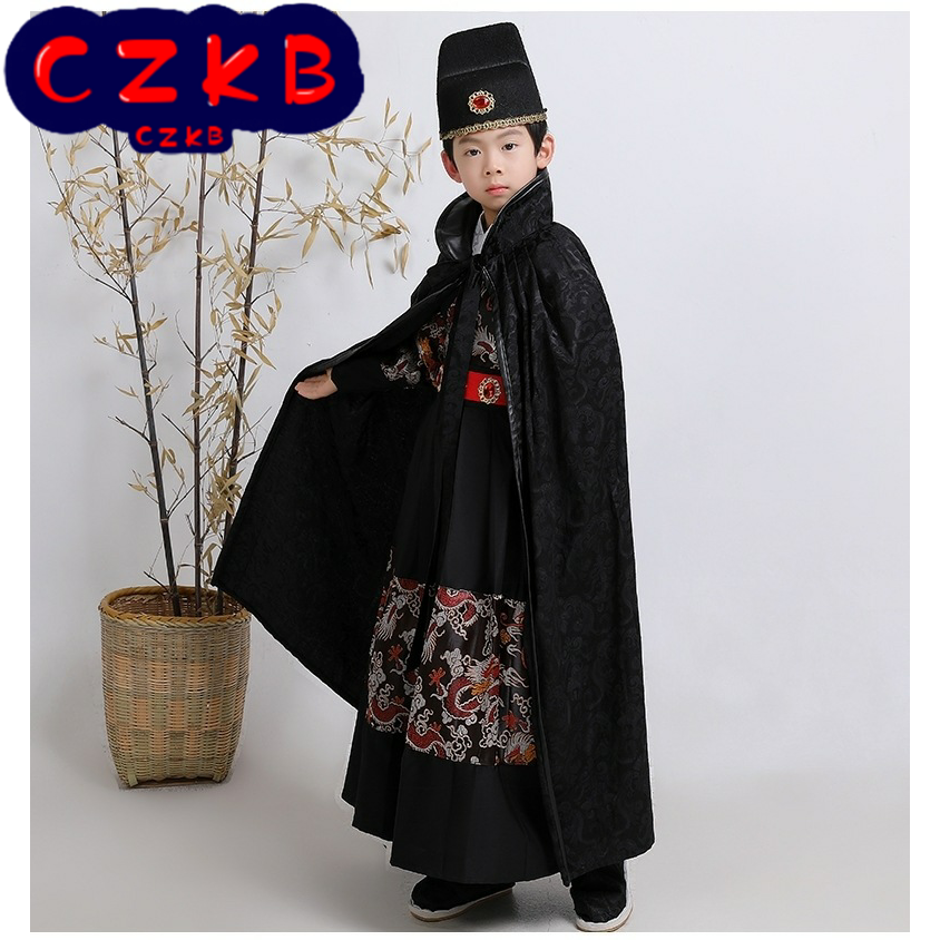 儿童古装汉服男童锦衣卫飞鱼服霸