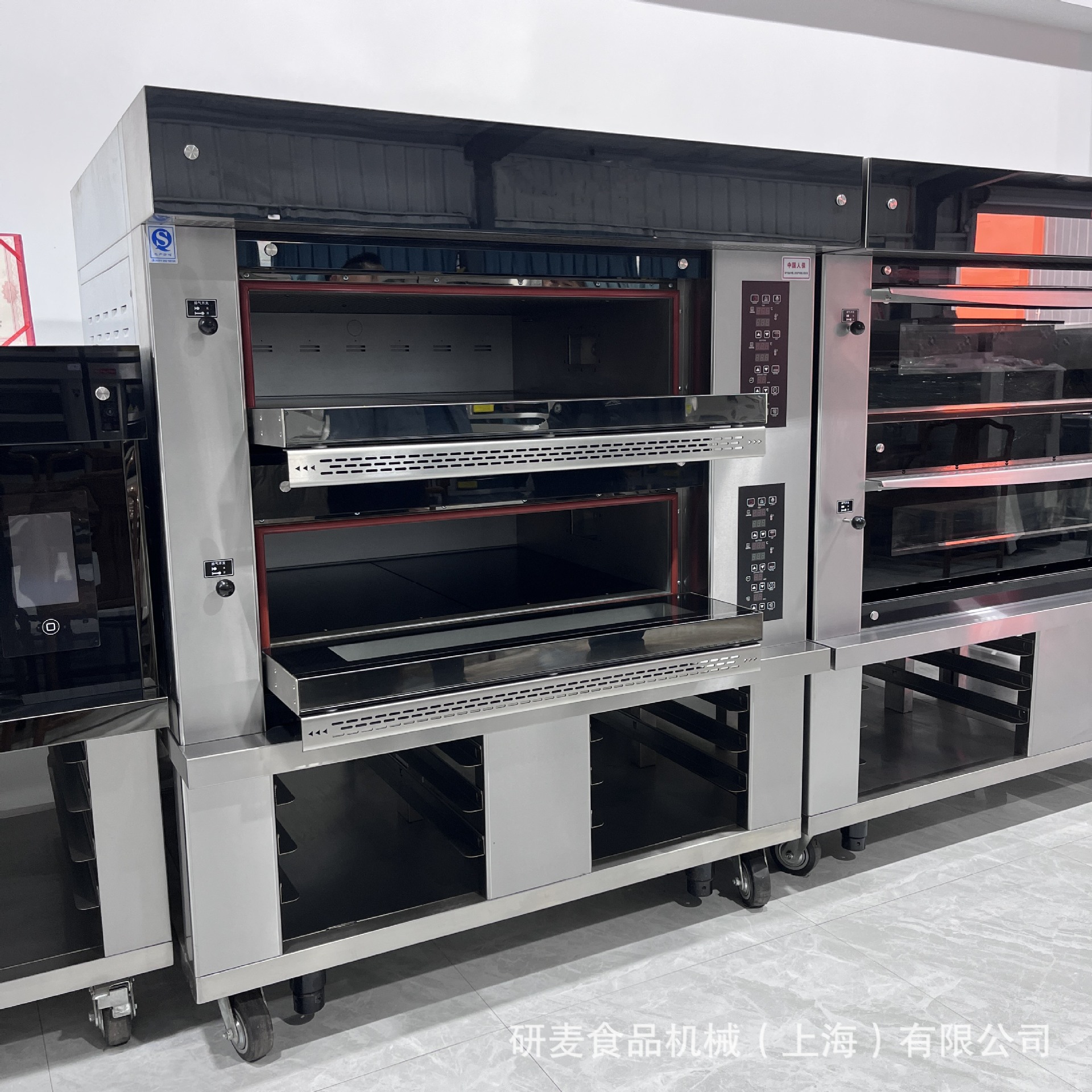 商用三层六盘日式面包炉 层炉平炉触控电脑版定时面包蛋糕电烤箱