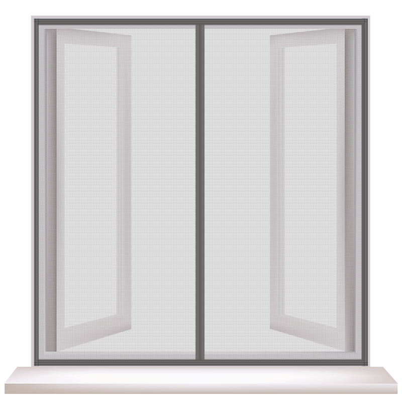 纱窗纱网魔术贴自粘型非简易磁性门帘防蚊沙窗帘免打孔卧室可拆卸