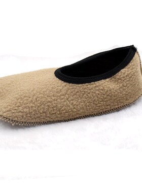 5双装秋冬款加绒加厚保暖成人男女地板袜点胶防滑纯黑色袜套