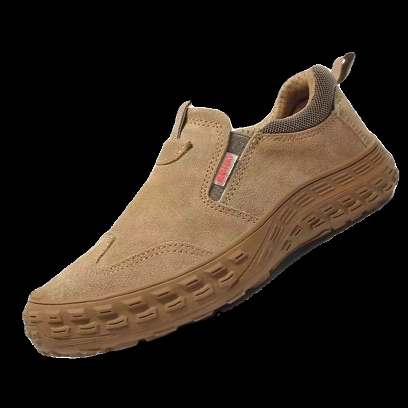 电焊劳保鞋男防烫透气无铁塑钢头防砸绝缘轻便软底防滑耐磨工作鞋