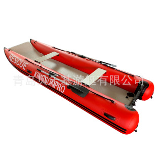 380雙體氣墊船橡皮艇沖鋒舟耐磨皮劃艇釣魚(yú)船戶外路亞艇廠家直營(yíng)