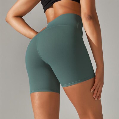 Yoga Shorts Womnen Fitness Shorts Running Cycling Shorts