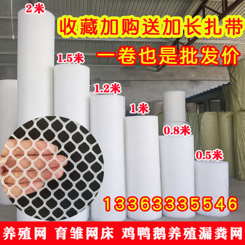 塑料网养殖网整卷养鸡养鸭鹅床养蜂育雏网床小鸡漏粪脚垫防逃胶网