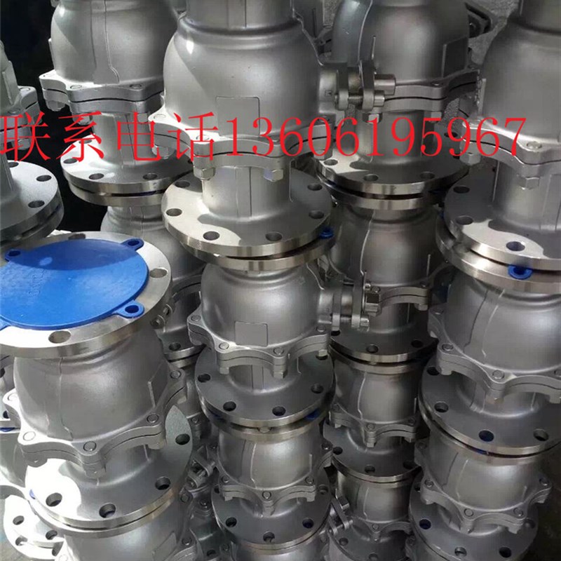 Q41F-150LB美标不锈钢304法兰球阀1/2 3/4 1 1/4-12寸日标德国标