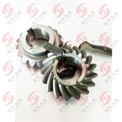 上海机床厂Y3150滚齿机 螺旋伞齿轮 31208/52205 齿数17/17内孔28