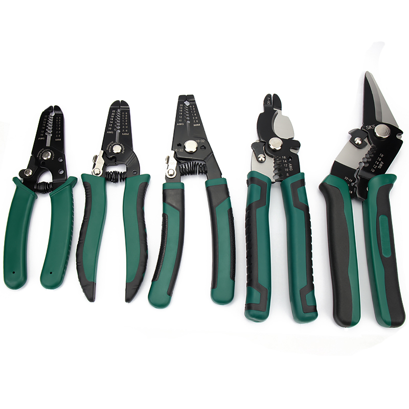 剥线钳多功能电工专用工具剪线钳子电缆拔线剪刀剥扒皮压线拨线器