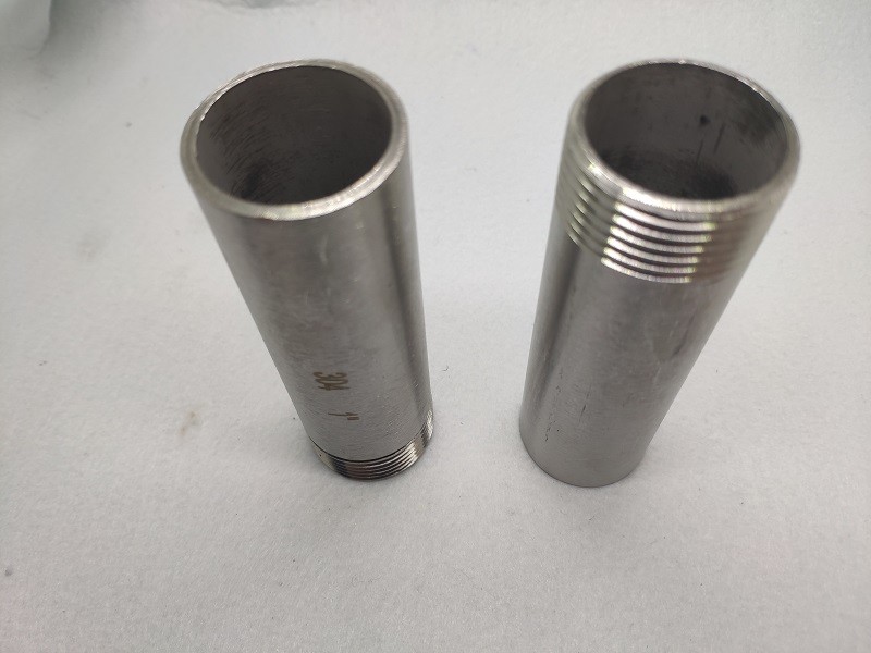 304 100长不锈钢单头外丝/管外丝外牙/速接/单丝 单头外螺纹/焊接