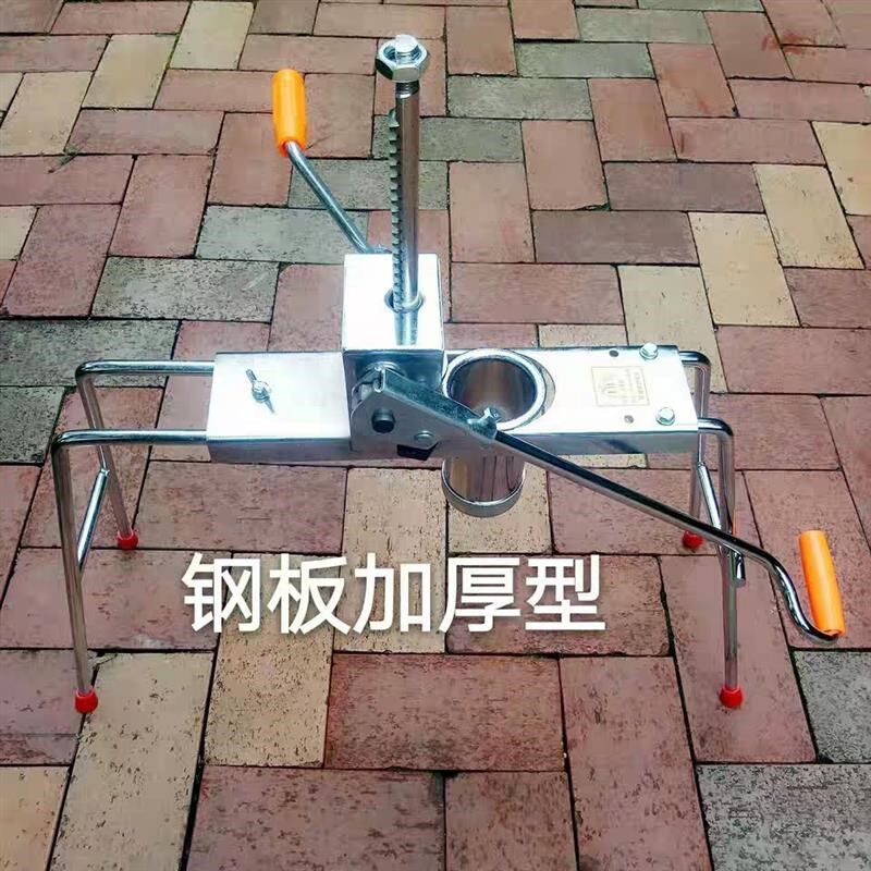 家用饸饹机手动压面机河捞河洛床子饸络机饸烙面机手摇小型轧面机