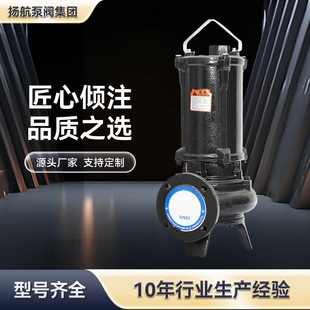 220纯铜电机家用抽水农用灌工业排污泵 扬航QDX潜水泵大功率380V