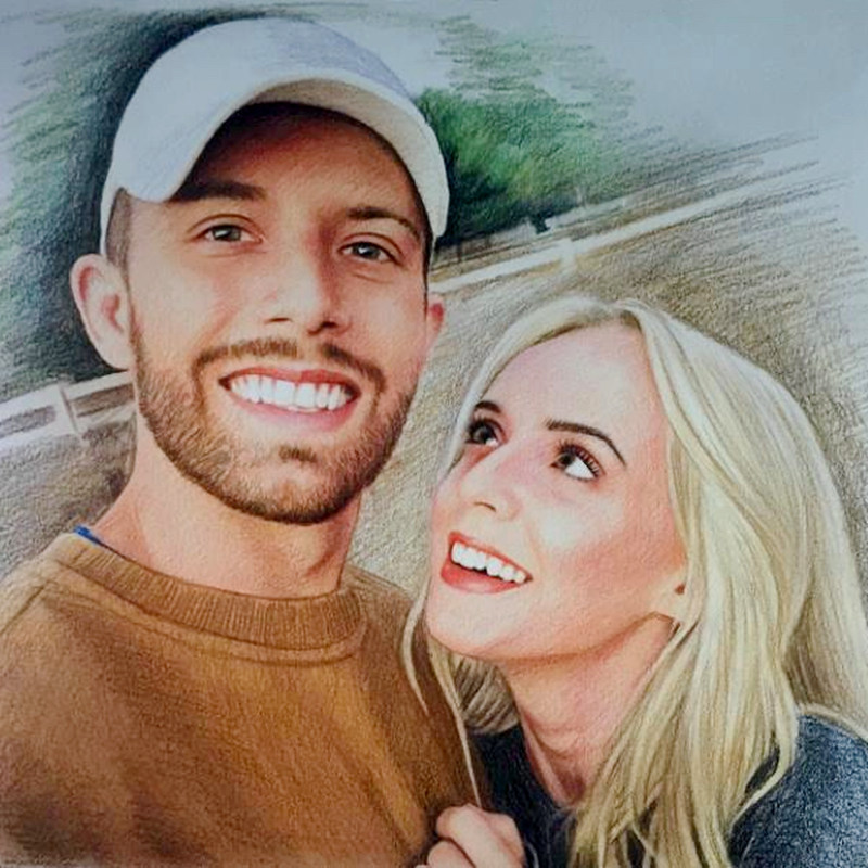 彩铅素描手绘画像定制代画人物绘画肖像画真人照片转手绘画画定制,个性定制/设计服务/DIY,头像定制/手绘真人漫画/画类定制,淘宝优惠券,粉丝福利购,淘宝优惠卷