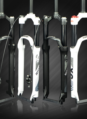 山地自行车前叉气叉26/27.5/29寸避震肩线控双气室压阻尼快拆锁死