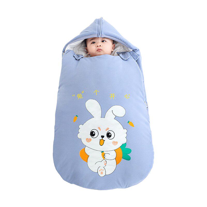 睡袋婴儿秋冬加厚保暖款新生初生儿宝宝睡袋防惊跳恒温冬季防踢被