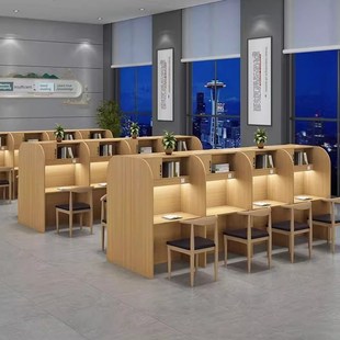 课桌椅辅导班沉浸式自习桌教培机构辅导班补习班教室学生桌椅套餐