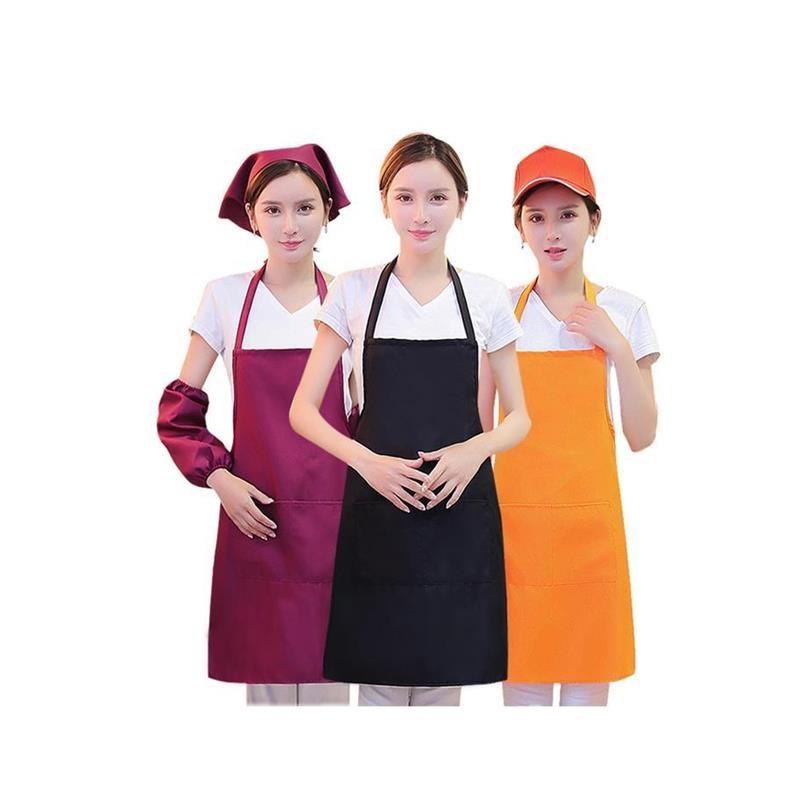 广告围裙定制logo印字工作服女家用厨房防水防油餐饮围腰订做