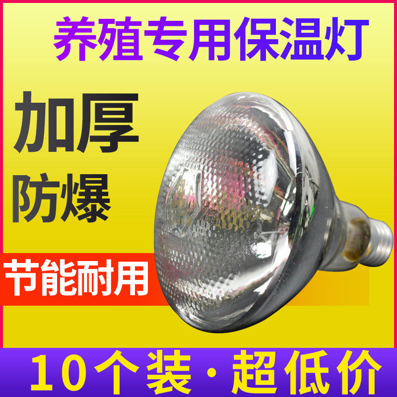保温灯猪用小猪保暖灯鸡养殖场专用加厚仔猪加热育雏售用取暖灯泡,畜牧/养殖物资,养殖保温灯,淘宝优惠券,粉丝福利购,淘宝优惠卷