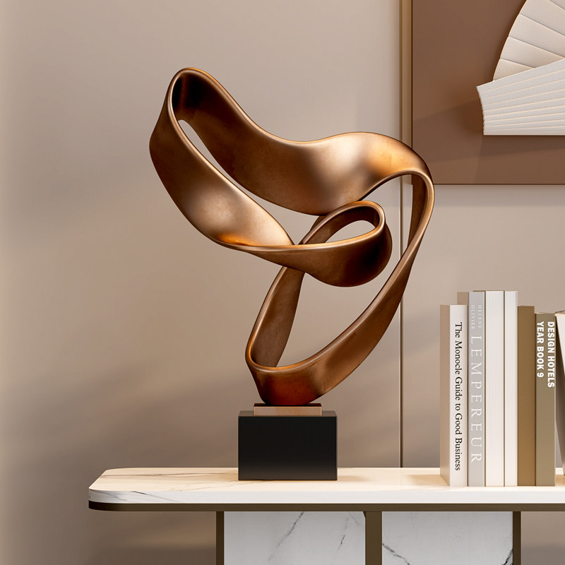 几何乌比斯环玻璃钢雕塑摆件售楼处装饰品抽象艺术品现代酒店走廊,家居饰品,装饰摆件,淘宝优惠券,粉丝福利购,淘宝优惠卷