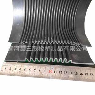 幕墙伸缩缝胶条沉降缝 桥梁变形缝 建筑防水胶条 W型风琴板胶条