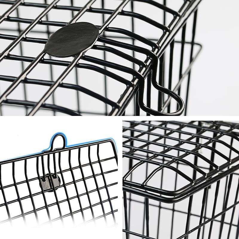 加粗带盖车篮子山地车车筐车篮学生自行车后筐篮子后座自行车配件