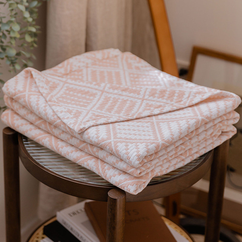 夏季纯棉纱布毯毯子毛巾s被被子全棉夏天薄款单人午睡毯盖毯沙发