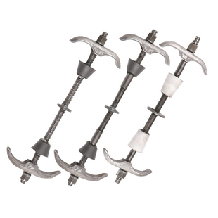 建筑通丝止水螺杆工地丝杆三段式木工防水对拉穿墙模板螺栓预埋件