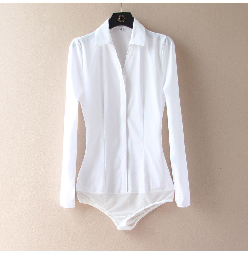 抗皱易打理职业连体衬衫女白衬衣工作服正装长袖寸衫女春秋装工衣,女装/女士精品,衬衫,淘宝优惠券,粉丝福利购,淘宝优惠卷