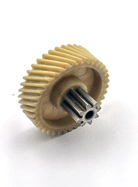 盆景碎纸机齿轮 盆景9905A/519碎纸机斜齿齿轮配件 上8下38齿