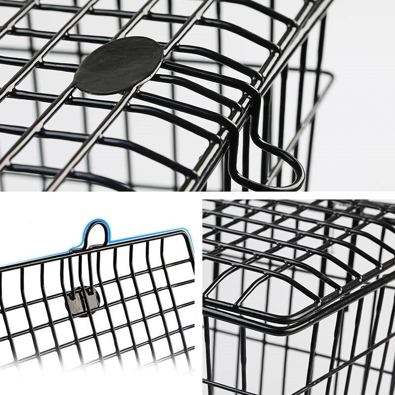 加粗带盖车篮子山地车车筐车篮学生自行车后筐篮子后座自行车配件