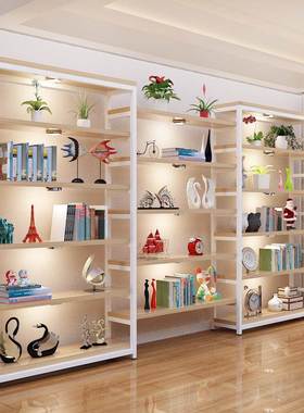 超市架商场鞋产品展展示柜多层陈货列置物架化妆品示架架21454现