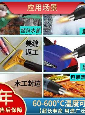 木工封门边热条风枪高温烤枪家具生态板手边动封机衣INL柜门