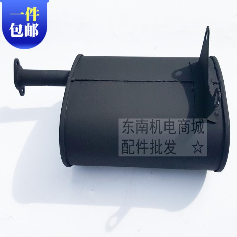 汽油发电机配件2/3kw-6.5kw8kw消声器 168 170F 188消音器 排气管