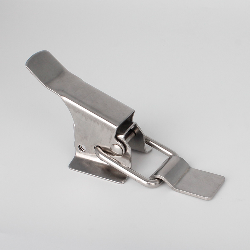 304不锈钢鸭嘴锁扣圆桶盖搭扣锁卡扣金属奶桶扣柜门固定挂勾扣件