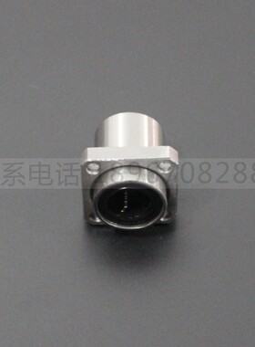 嵌入式方法兰直线轴承加长LMKP6 8 10 12 16 20 25 30 35 40UU短