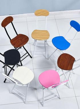 H/y椅子家用F9557TJS叠靠背折户凳吃饭餐椅外便携简易板凳宿可舍