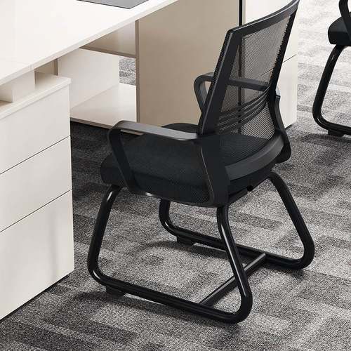 8弓形议人体工学椅会子用电脑公司职员员工奈高N办公椅01AIG家AO