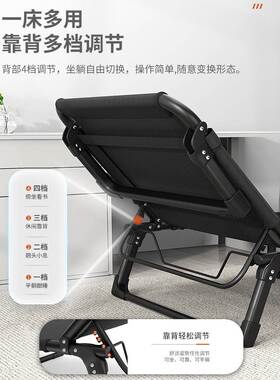 折叠床人单家用简易外午休神器办公室人午睡行军户小ltao4274成床