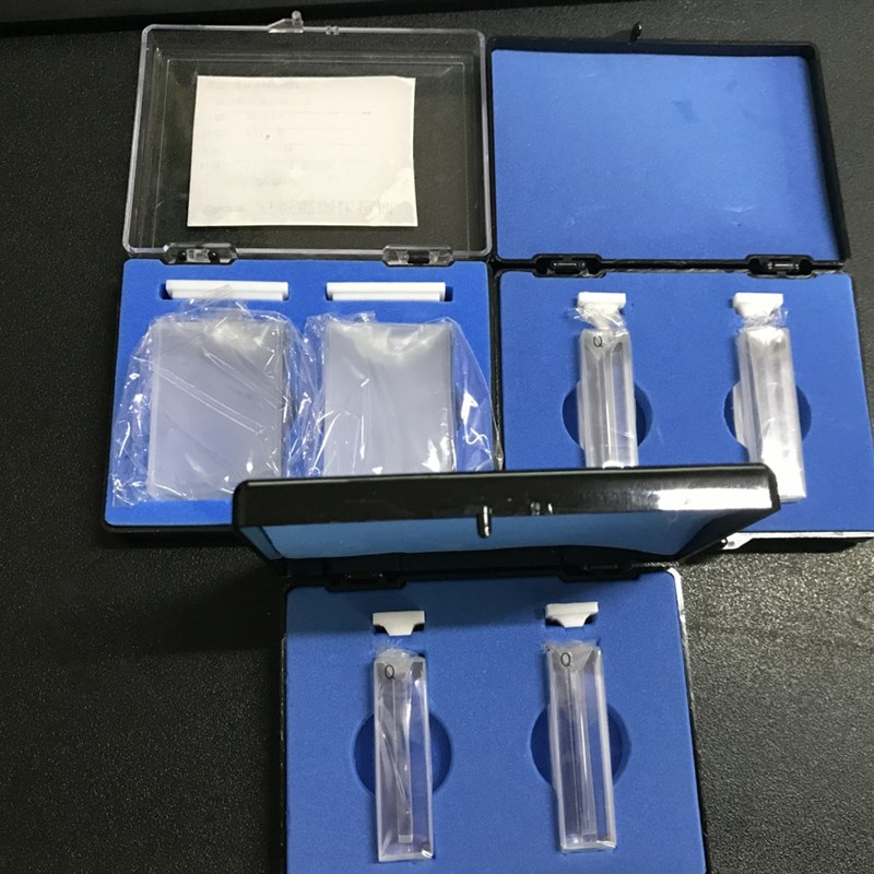 石英比色皿5 10 20 30 40 50 100mm 2只/盒 0.5 1 2 3 4cm