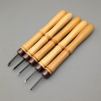 学生木工微雕刻刀微刻刀木雕刀木刻刀版画刀DIY竹雕刀核雕刀套装